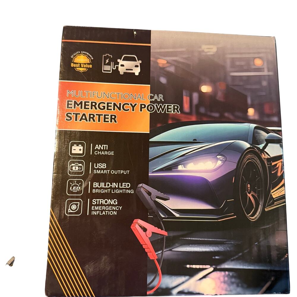 Multifunctional Car Emergency Power Starter - NIB